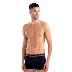 Cueca Boxer Mash Cot El Bord - Adulto PRETO