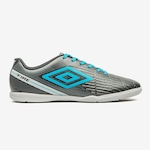 Chuteira Futsal Umbro Fire - Adulto PRETO/PRATA