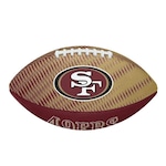 Bola de Futebol Americano Wilson Nfl San Francisco 49Ers Tailgate Jr VERMELHO