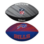 Kit Bola de Futebol Americano Wilson Nfl Tailgate Jr - 2 Unidade AZUL/PRETO