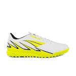 Chuteira Society Penalty Lider Y-5 - Adulto BRANCO/AMARELO