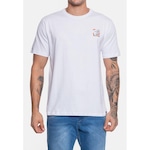 Camiseta Fatal Estampada Climber - Masculina BRANCO