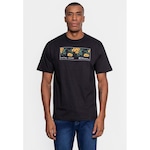 Camiseta Fatal Masculina Especial Botanical PRETO