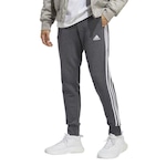 Calça adidas Essentials 3-Stripes - Masculina CINZA/BRANCO