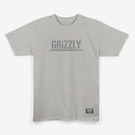 Camiseta Grizzly Og Stamp Tee Masculina CINZA