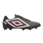 Chuteira Umbro Campo Mutant Masculina PRETO/VERMELHO