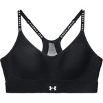 Top Under Armour Infinity Covered Low Feminino PRETO