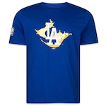 Camiseta New Era Regular Los Angeles Dodgers Core Mlb - Masculina AZUL