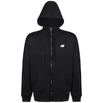 Jaqueta com Capuz New Balance Essentials - Masculina PRETO/BRANCO