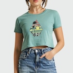 Camiseta Volcom Sunset - Feminina VERDE