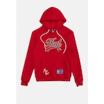 Blusão de Moletom Nba Old Logo - Infantil VERMELHO