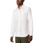 Camisa Columbia Manga Longa Silver Ridge Ii - Masculina BRANCO