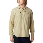 Camisa Columbia Manga Longa Silver Ridge Ii - Masculina BEGE