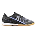 Chuteira Futsal Umbro Chrome - Adulto PRETO/AZUL