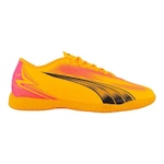 Chuteira Futsal Puma Ultra Play It - Adulto LARANJA/ROSA