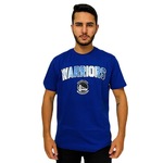 Camiseta Nba Golden State Warriors Metallic Basquete - Masculina AZUL