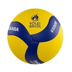 Bola de Voleibol Oficial Mikasa V330W Fivb AMARELO/AZUL