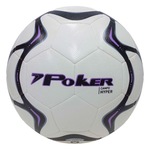 Bola de Futebol de Campo Poker Prof 32 Gomos Hype BRANCO/ROXO CLA