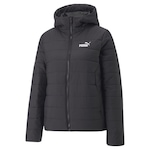 Jaqueta Puma Essentials Hooded Padded - Feminina PRETO