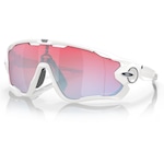 Óculos de Sol Unissex Oakley Jawbreaker Polished White Prizm Snow Sapphire BRANCO