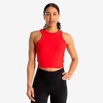 Camiseta Regata Nike Dri-Fit One Cropped - Feminina VERMELHO