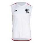 Camiseta Regata do Flamengo Crf a Jsy Sl - adidas - Masculina BRANCO