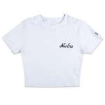 Camiseta New Era Cropped - Feminina BRANCO