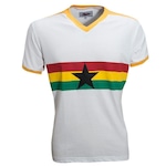 Camisa Gana 1980 - Liga Retro - Masculina BRANCO