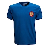 Camiseta Espanha 1964 Liga Retro - Masculina AZUL