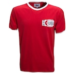 Camisa de Cuba 1980 Liga Retrô - Masculina VERMELHO