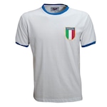 Camisa Itália 1960 - Liga Retro - Masculina BRANCO