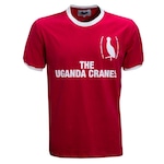 Camisa Uganda 1980 Liga Retro - Masculina VERMELHO