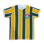 Camisa Fluminense Brasil Infantil - Liga Retro Amarelo/Verde