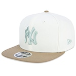 Boné Aba Reta New Era 950 New York Yankees Mlb All Classic - Snapback - Adulto Off White