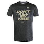 Camiseta Masculina Venum Dont Kill My Vibe CINZA