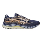 Tênis Mizuno Wave Rider 27 Roxy - Feminino AZUL ESC/LARANJA