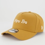 Boné Aba Curva New Era Classic Branded 940 - Snapback - Adulto BEGE