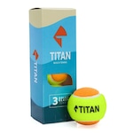 Bola de Tênis Titan Kids Estágio 2 - Pack com 03 Unidades LARANJA