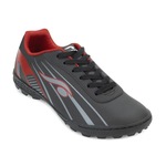 Chuteira Society D´Six Dx24-6201 - Adulto PRETO/VERMELHO