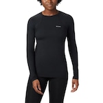 Camisa Térmica Columbia Manga Longa Baselayer Midweight Stretch II - Feminina PRETO