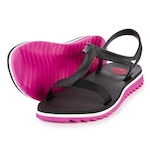 Chinelo Kenner Junno - Feminino PRETO/ROSA