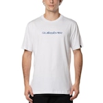 Camiseta Quiksilver Omni Font Ii - Masculina BRANCO