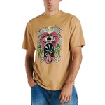 Camiseta Volcom Eye See You - Masculina MARROM