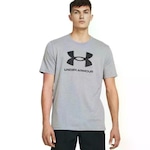 Camiseta Under Armour Sportstyle Logo - Masculina CINZA