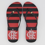 Chinelo Flamengo Manto I 2024 Neorubber - Feminino PRETO