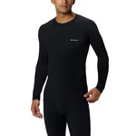 Camisa Térmica Columbia Manga Longa Baselayer Midweight Stretch II - Masculina PRETO