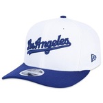 Boné Aba Curva New Era 950 Stretch Los Angeles Dodgers Core Mlb - Snapback - Adulto BRANCO