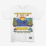 Camiseta Grizzly Sunshine Masculino BRANCO