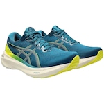 Tênis ASICS Gel-Kayano 30 - Masculino Azul/Amarelo