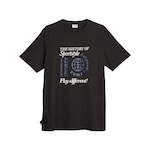 Camiseta Puma Graphics Legacy Archiv - Masculina PRETO